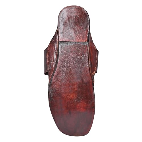 Image of Kolhapuri Chappal for Men| Kolhapuri Slippers for Men| kolapuri chapal Men| Leather Slippers for Men| Leather Chappal for Men-CS-AB-Parent A13