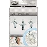 Inhalt: 32 Teile für 2 Engel Engelornament, H: 2,8 cm, 32 Stück