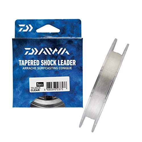 Daiwa Bas de Ligne Arrache Surf Taper Leader Transp. -...