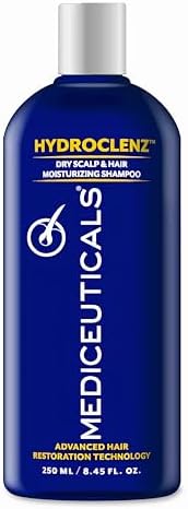 Mediceuticals Hydroclenz Moisturizing Dry Scalp & Hair Shampoo - 8.45 oz / 250 ml