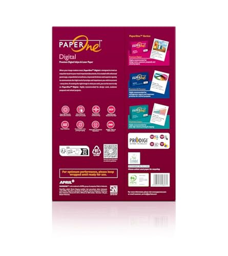 Image of inchPaper One A4 Size Copier Paper 100 GSM - 500 Sheets Per Ream High Brightness, Thick Multipurpose Printing, Jam-Free, Acid-Free - Office, School, Home - Compatible for Laser, Inkjet, Copier, Fax
