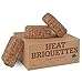 Produktbild Briketts aus Pressholz, 10 kg (12 Eco-Briketts)  Holzbrenner, Öfen, offene Feuer, umweltfreundlich, aus Pressholz, hergestellt in Wales Bis zu 4 Stunden Brenndauer (1 x 10 kg)