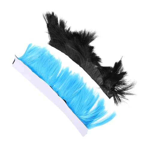 Set de 2 pelucas mohawk para casco de ciclismo, el accesorio perfecto para cosplay y Halloween