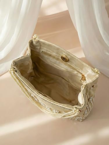 Image of Adiva Potli Handbags For Women | Potli Bags For Ladies For Wedding | Potli Bags For Women | Wedding Bags For Woman | Batwa Potlis Hand Bag | Designer Potli Bag For Ladies For Marriage