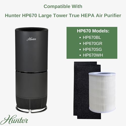 Hunter Fan H-HF670-VP Replacement Value Pack for HP670 Tower Purifier - Thumbnail 4