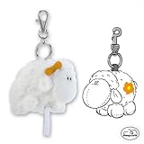  Sheepworld Beanbag Plüsch-Schaf 11 x 7 cm - Money Minis Blume weiß - Geldbörse