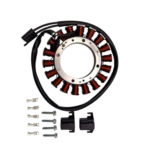 Juicinyi Complete Magneto Stator with Connectors 25AMP for Kohler Engine M18 M20 CH11S CH13GS CH13ST 2808502S 28-085-02-S 2808502 2575507-S 2508505 1208502-S 241004