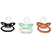 J&Or The Classic Original Adult Sized Pacifier Dummy - Three Color Pack Brown Coffee | Spicy Mint | Black Mamba