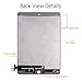 A-MIND for iPad Pro 9.7 2016 A1673 A1674 A1675 LCD Display Touch Screen Assembly Replacement Parts, Tablet Front Panel & LCD Screen Repair,with Free Tool Set + Screen Protector (White)