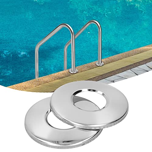 Placa cubierta de embellecedor para escalera de piscina 2 piezas miniatura 5