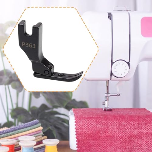 Pie para maquina de coser tipo cremallera oculta miniatura 3