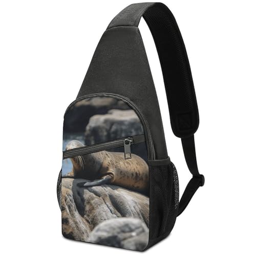 Morral tipo slig liviano para senderismo y viaje