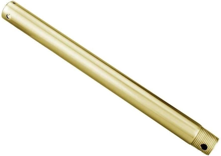 Accessory - Extension Stem-0.75 Inches Wide-12 Inch Down Rod Length-Gold Leaf Finish
