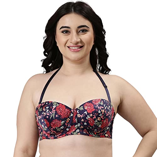 Image of Enamor Strapless Multiway Styling Women's T-Shirt Bra - Padded, Wired, Medium Coverage - F074 (Available in Plus Sizes)