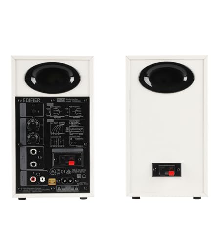 Miniatura 2 de Edifier MR3 - Altavoces de Estudio compactos 2.0, Hi-Res Audio, Bluetooth V5.4, Controles físicos, RCA, AUX, Aplicación móvil, 2x18W, Blanco