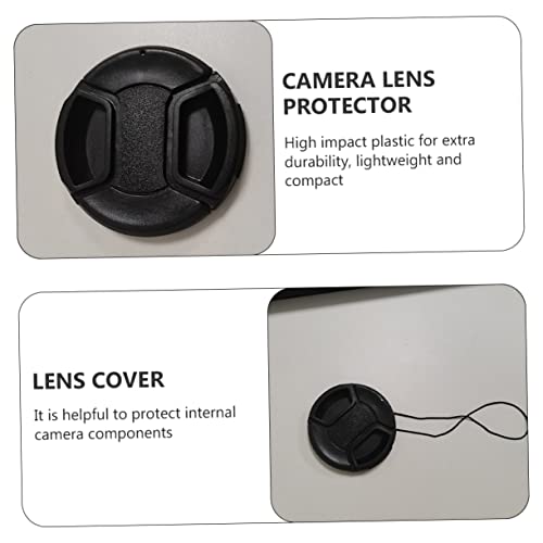 Cubierta de lente protector antiarañazos Uonlytech cámaras réflex silicona flexible 4