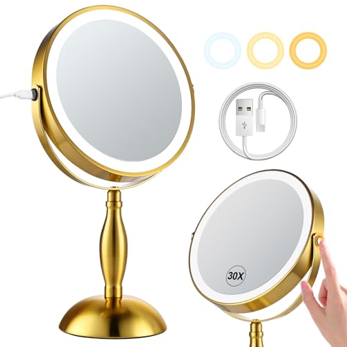 DASLAVA Makeup Mirror with Lights