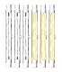 KINGYEENUO Packung von 6 120W R7s 118mm Halogenbirne, R7S Linear Halogen Floodlight Warm Weiß 2700K 1200lm 230V J118 Doppel-Ended Sicherheit Glühbirne 118mm Länge, Dimmbar