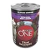 Purina ONE Wet Dog Food True Instinct Classic Ground Grain Free Formula With Real Beef and Bison High Protein Dog Food Pack of 12 13 oz Cans