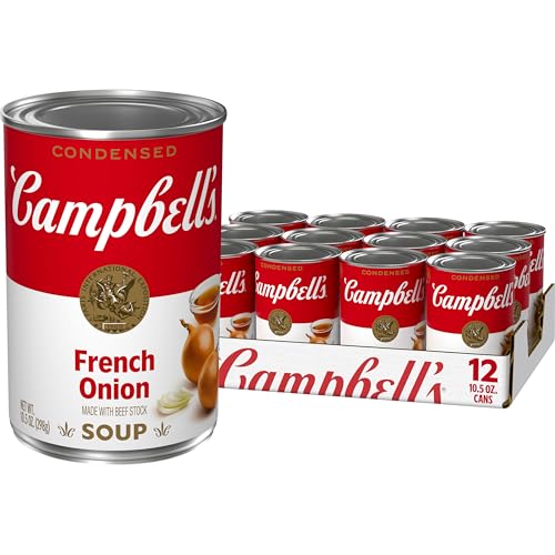 Campbell's Condensed French Onion Soup, 10.5 oz Can (12 Pack)
