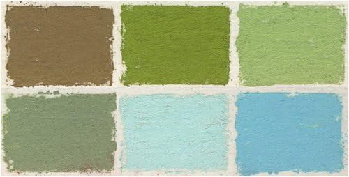 Art Spectrum Pastel Six Pack- Winter Greens