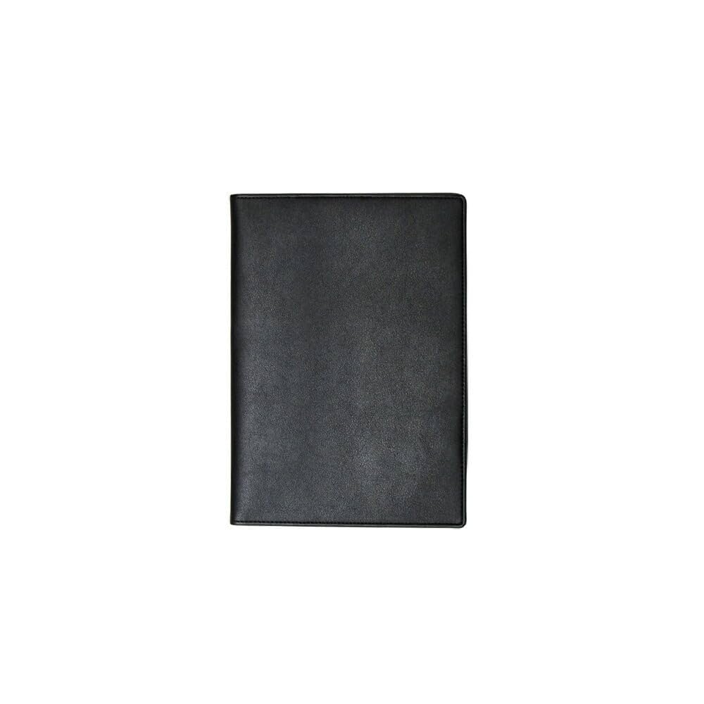 タッチ　ブックカバー Amazon | コレクト ノートカバー 本革調 A5 黒 CP-55V-BK
