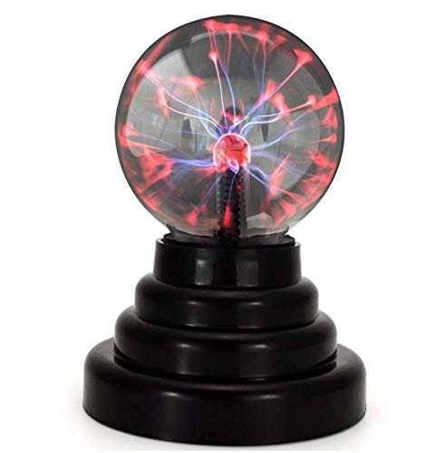 DMFU プラズマボール USBサンダーボール電池式サンダーボール 科学おもちゃ タッチセンシティブランプ 雷ボール マジックボール インテリア放電球 静電 装飾品 贈り物