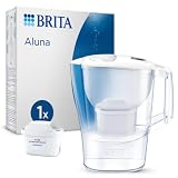 BRITA Caraffa filtrante Aluna bianca (2.4L) incl. 1 x filtro MAXTRA PRO All-in-1 che riduc...