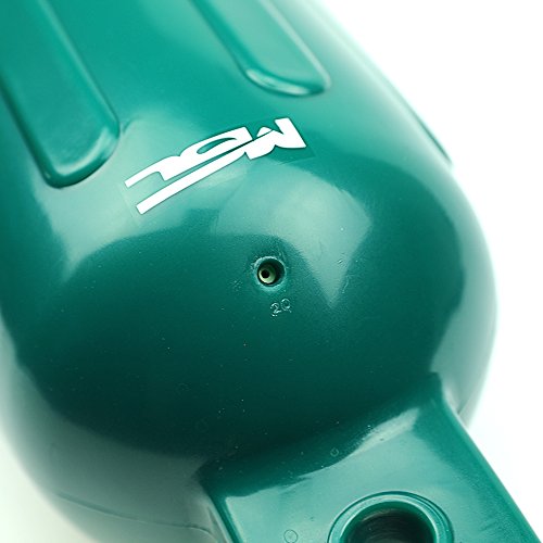 Msc Vinyl Ribbed Boat Fenders Bumpers (Green, 5.5" X 20") #TOP4