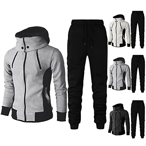 Superper Conjunto de calças de moletom com capuz masculino moletom masculino moletom moletom moletom
