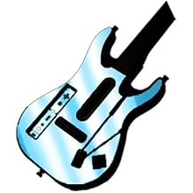 Sky Chrome Mirror - Vinyl Decal Mod Skin Kit by System Skins - Compatible with Guitar Hero 5 World Tour GH5 for Nintendo Wii