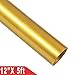 Produktbild HTV Vinyl-Rolle, 30,5 x 152 cm, zum Aufbügeln, für T-Shirt und Stoff gold