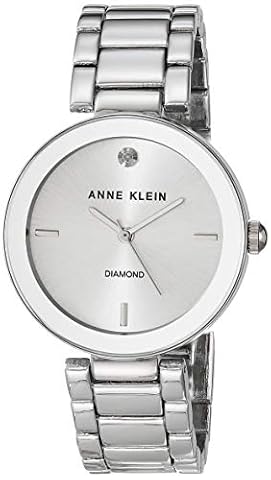 Anne Klein Women's Genuine Diamond Dial Bracelet Watch