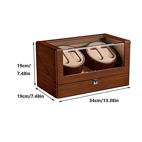 Estuche para relojes automáticos de madera maciza para regalo 2