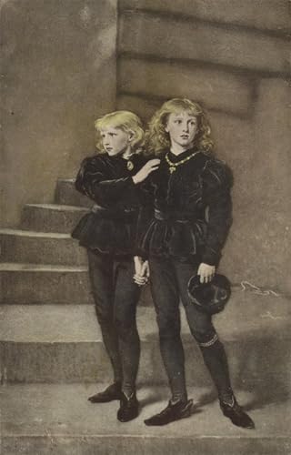 Tableau les deux princes Edward et Richard impression sur toile anti-reflet 60x90cm