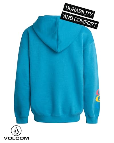 Image of Volcom Boys Hoodie - Long Sleeve Pullover Graphic Hoodie Sweatshirt - Warm Casual Hoodies for Boys (8-20)