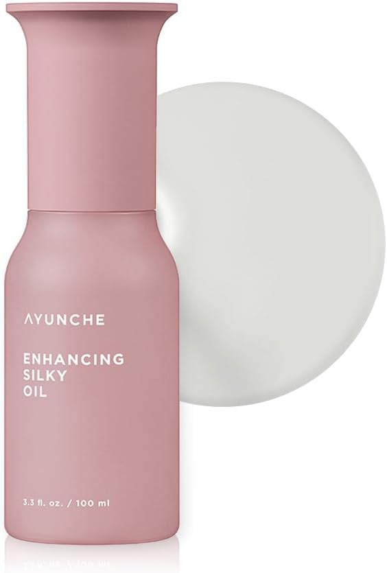 Enhancing Silky Hair Oil 3.3 fl oz (100ml) [For Dyed & Damaged Hair] | Deeply Nourish and Soften Hair without Stickiness | Nourishing Hair Oil | Korean Salon Brand