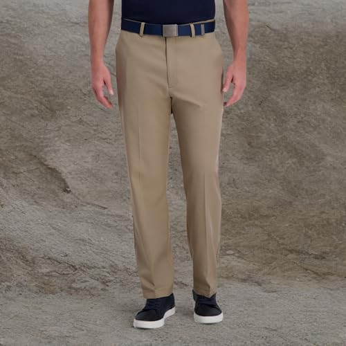 Image of Haggar Men's Classic Fit Cool Right Performance Flex Casual Pant