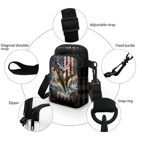Image of Xpyiqun Small Crossbody Bag Women Phone Purses Sling Shoulder Handbag Cross Body Pouch Wallet Bags