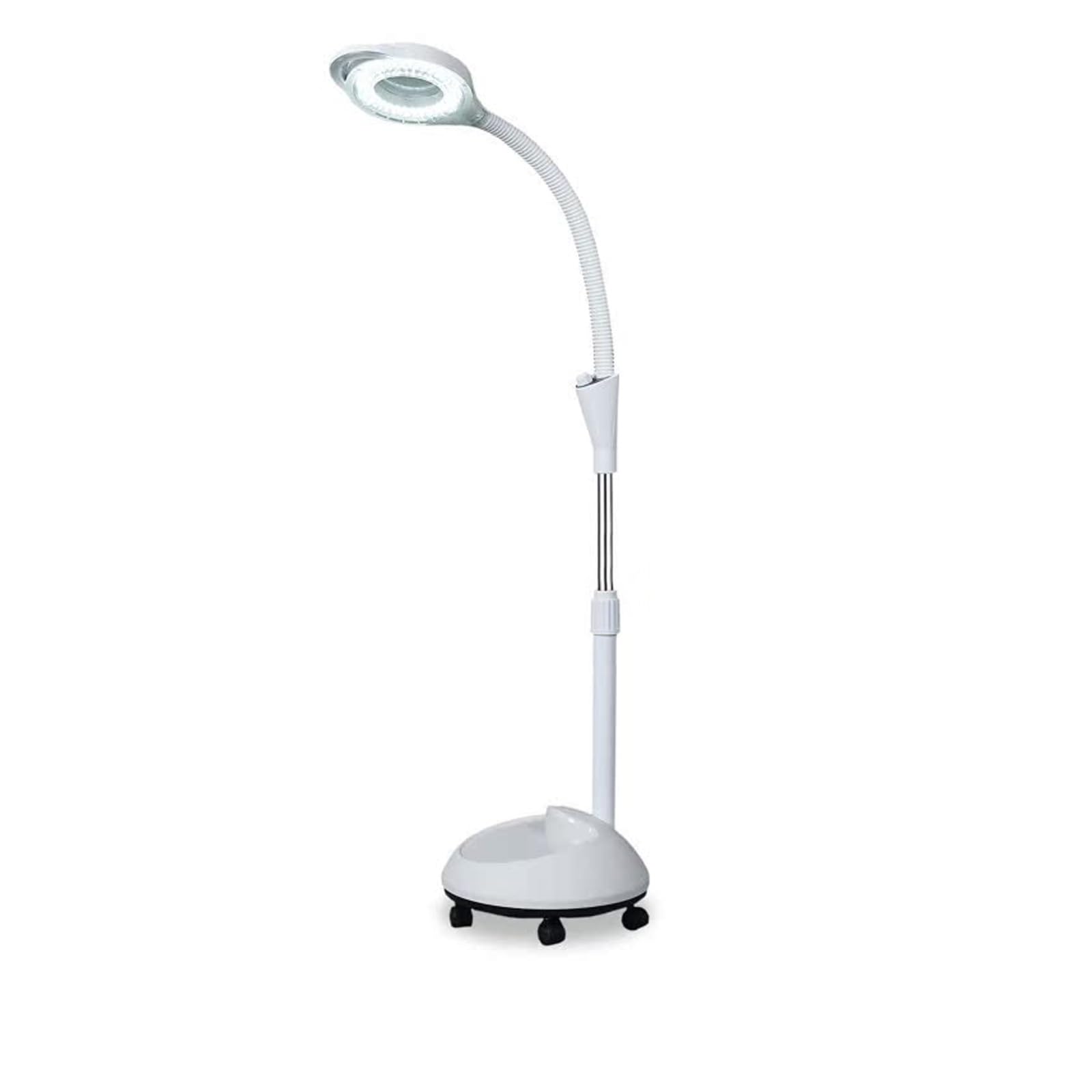 Lampe Médicale Mobile avec Loupe 8X, Lampe D'examen Chirurgical à LED, Lampe Médicale Mobile, pour Examens Médicaux Ambulatoires Gynécologiques