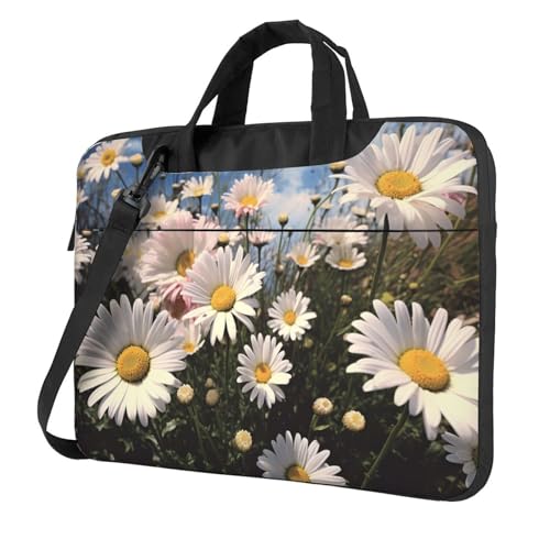 Protéger son PC portable des chocs avec le sac à bandoulière marguerites
