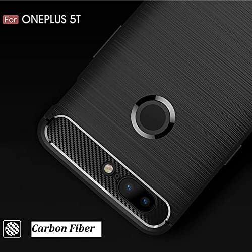 Image of Hybrid Carbon Fiber Back Case for OnePlus 5T (Black)