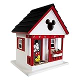 Home Bazaar Mickey Deluxe Cottage Bird House, Good Day