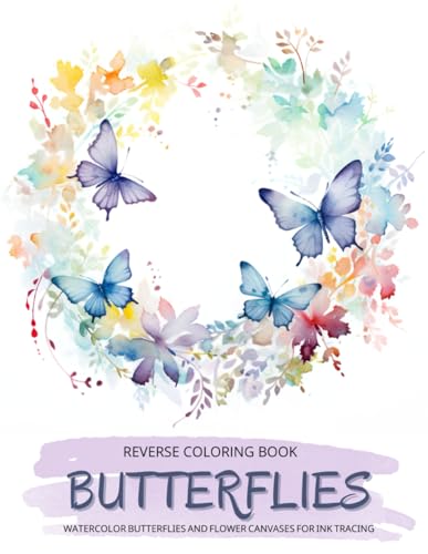Reverse coloring book nature pour libérer l'esprit et retrouver la sérénité - 2