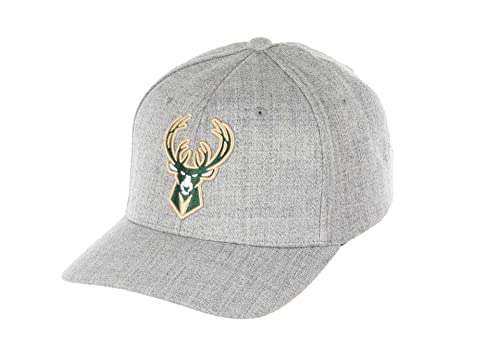 M&N Stretch Snapback Cap GROUND 2.0 Milwaukee Bucks heather - One Size