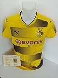  Generisch Dortmund Trikot 2017/2018 signiert Autogramm COA Fußball Unterschrift M 40