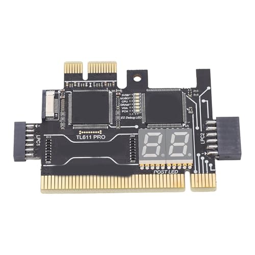 Analizador de placa base LiebeWH tarjeta de diagnóstico de 4 dígitos con conexión LPC y PCI E