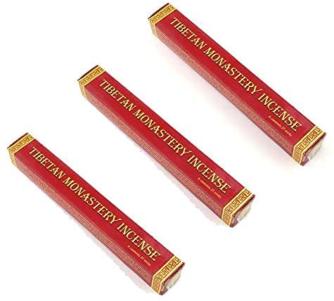 The Highest Buddha Tibetan Monastery 3 Boxes Of Incense 80 Traditional Incense Sticks From Tibet Hand Rolled Incense