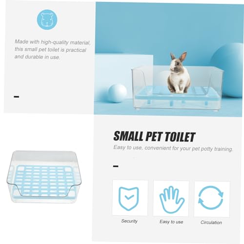 Litière pour lapin et toilettes petits cochons d'Inde Ipetboom