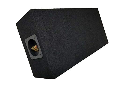 Bass Rockers Chuchero Outdoor Stereo Subwoofer Car Speaker Box - Pod - Enclosure Box Carpeted Mdf Fits 6" Midrange/Speakers - 1” Inch Sub Box #TOP4